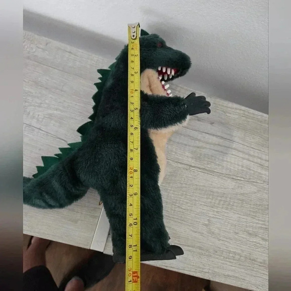 Vintage Jamina World 1987 REX Plush Electronic Red Eyes Dinosaur  Non-working - Picture 7 of 7